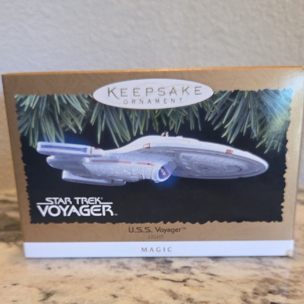 Hallmark Gold and White Holiday Ornaments